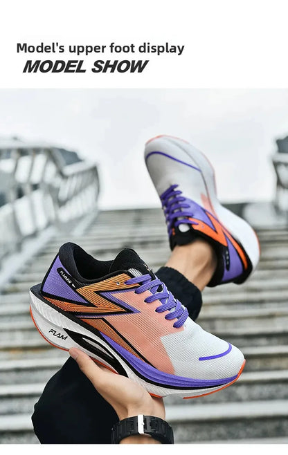 Casual Running Shoes Breathable Mesh Upgraded Version Unisex Marathon Sports Sneakers Trendy All Seasons Lightweight