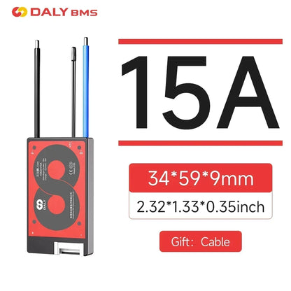 DALY BMS 3S 4S 6S 7S 10S 12S 13S 14S 15S 16S Li-ion And LiFePO4 32650 21700 18650 BMS 15A To 100A With Balance Function And NTC