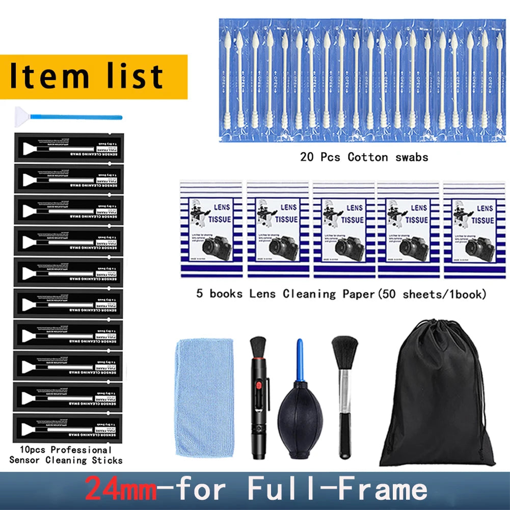 MYOBO Camera Sensor Cleaning Kit for Full-Frame APS-C Camera   Fiber Cloth Cleaner for Canon Digital Camera's Cleaning Tool