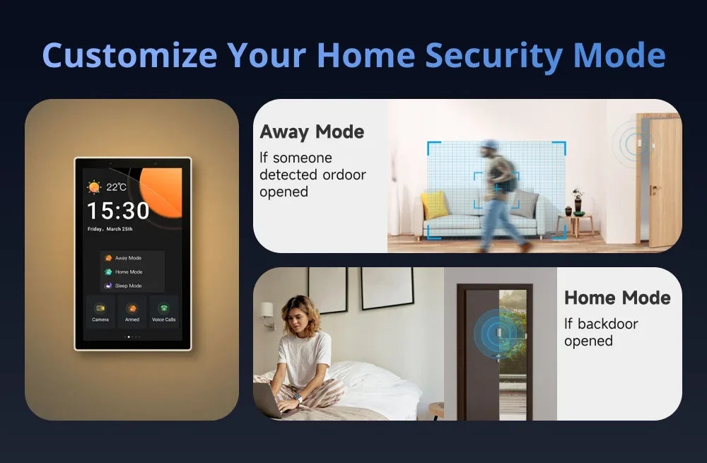 SONOFF NSPanel Pro 120 Type Smart Home Control Panel Smart Thermostst Power Consumption DIY Switch Module Support Sonoff Devices