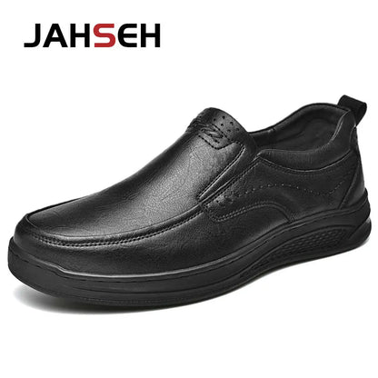 Genuine Leather Men's Shoes Comfortable Outdoor Casual Shoes High Quality Cow Leather Handmade Business Men Flats Shoe For Men