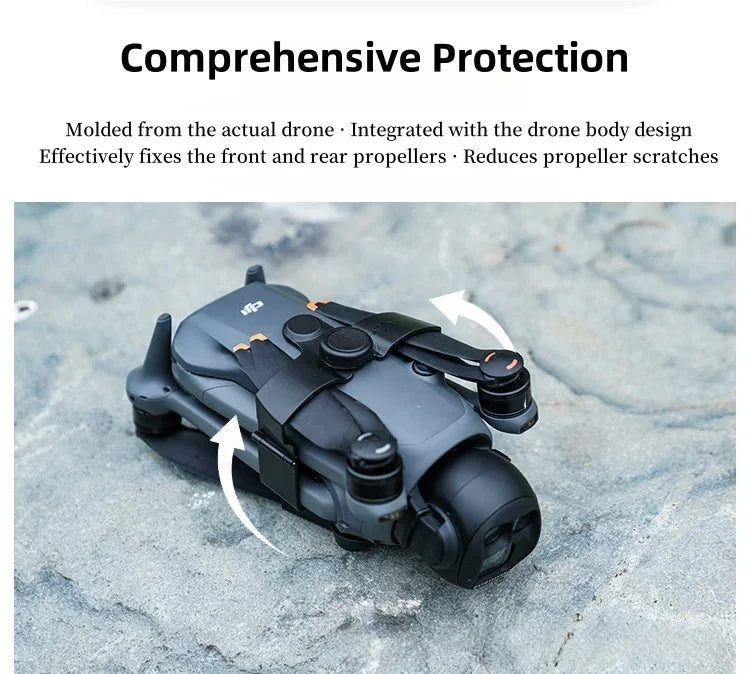 Propeller Holder for Mavic 4 Pro Drone | Soft Pad Bottom Protection |Quick-Release Blade Fixing Clip | Anti-Scratch Storage Lock