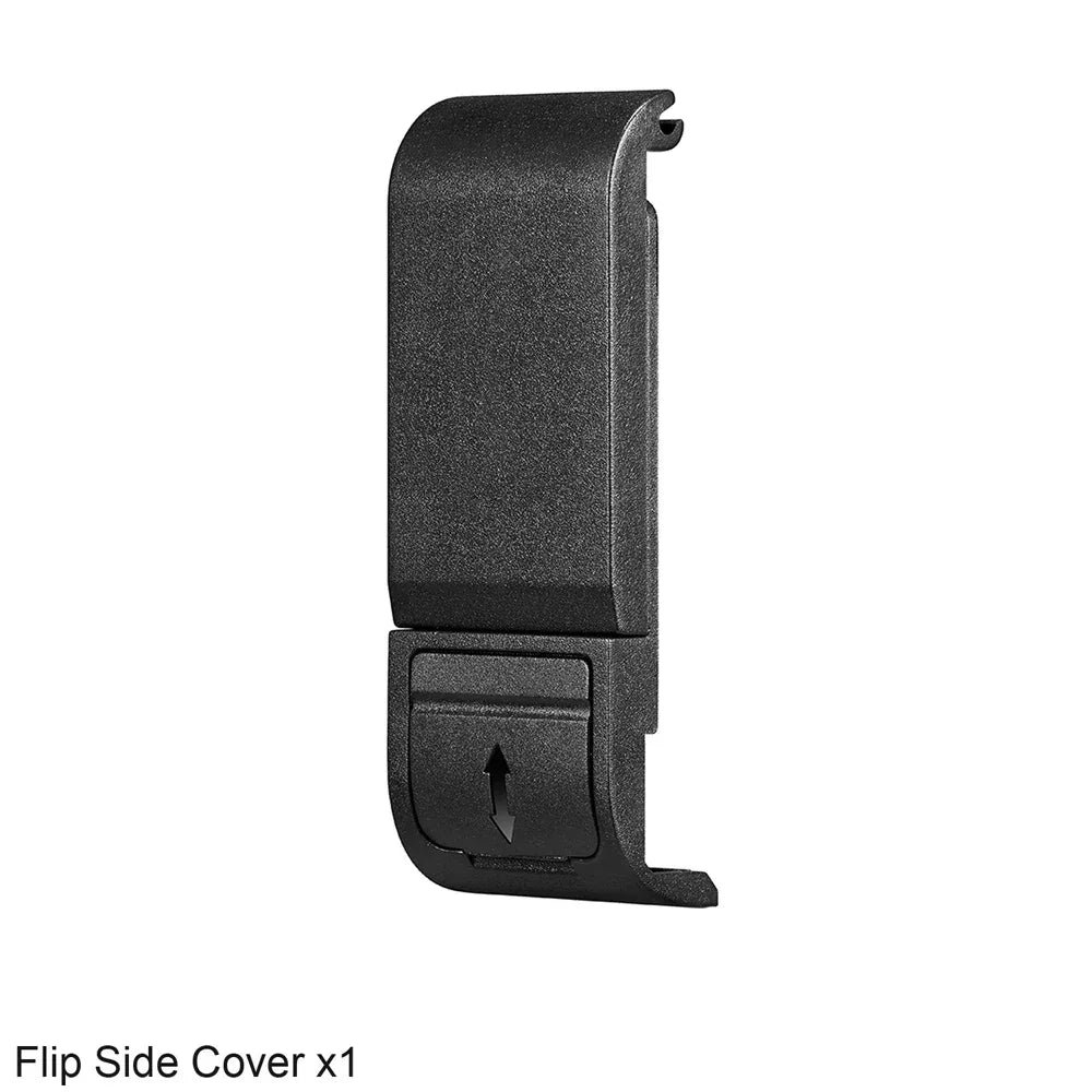 Silicone Case for GoPro Hero 13 Black Tempered Glass Screen Protector Protective Film Flip Battery Side Cover Lens Cap