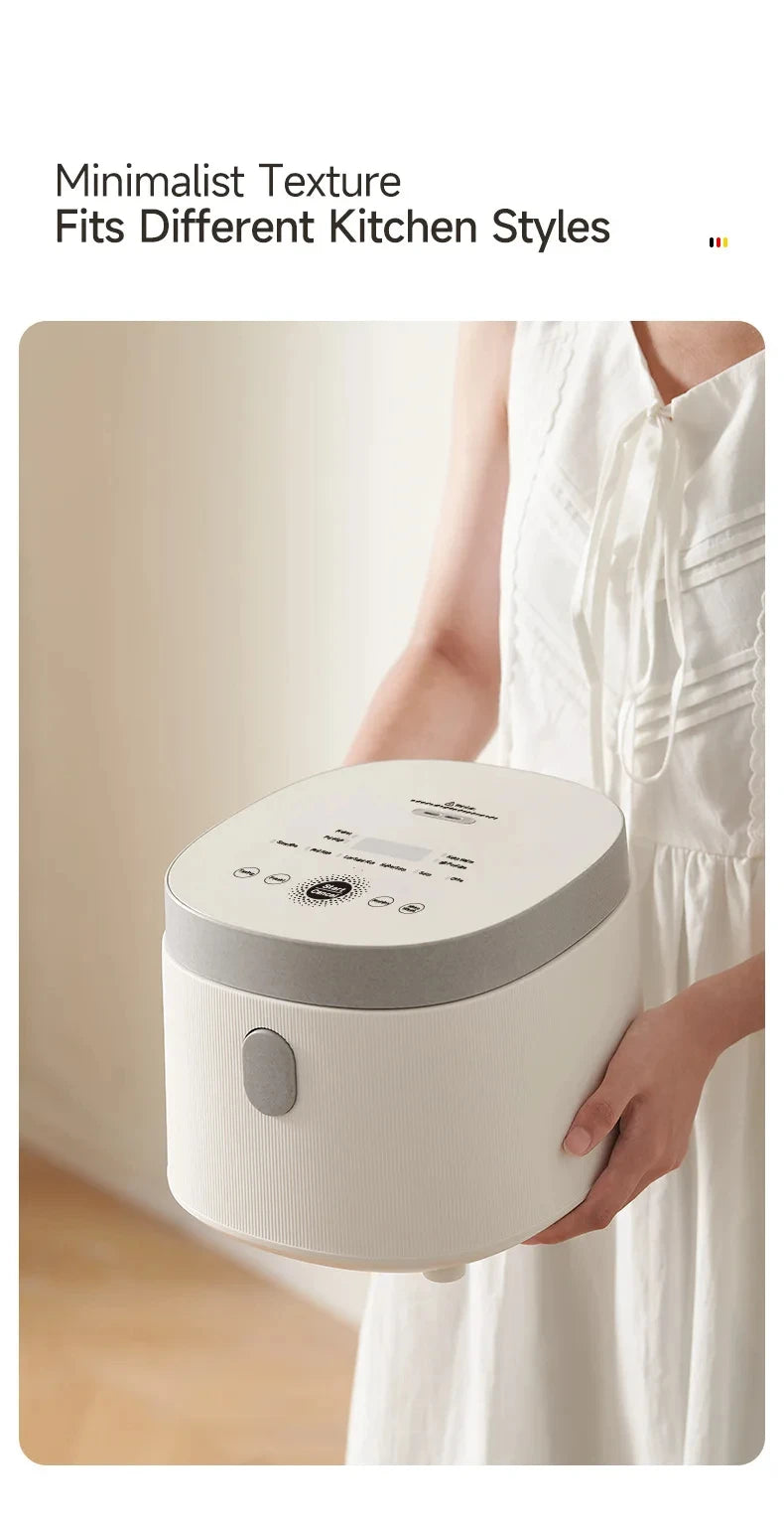 2.5L Electric Rice Cooker Titanium Liner for 2-3 People Mini MultiCooker Smart Steamed Rice Kitchen Machine 220V
