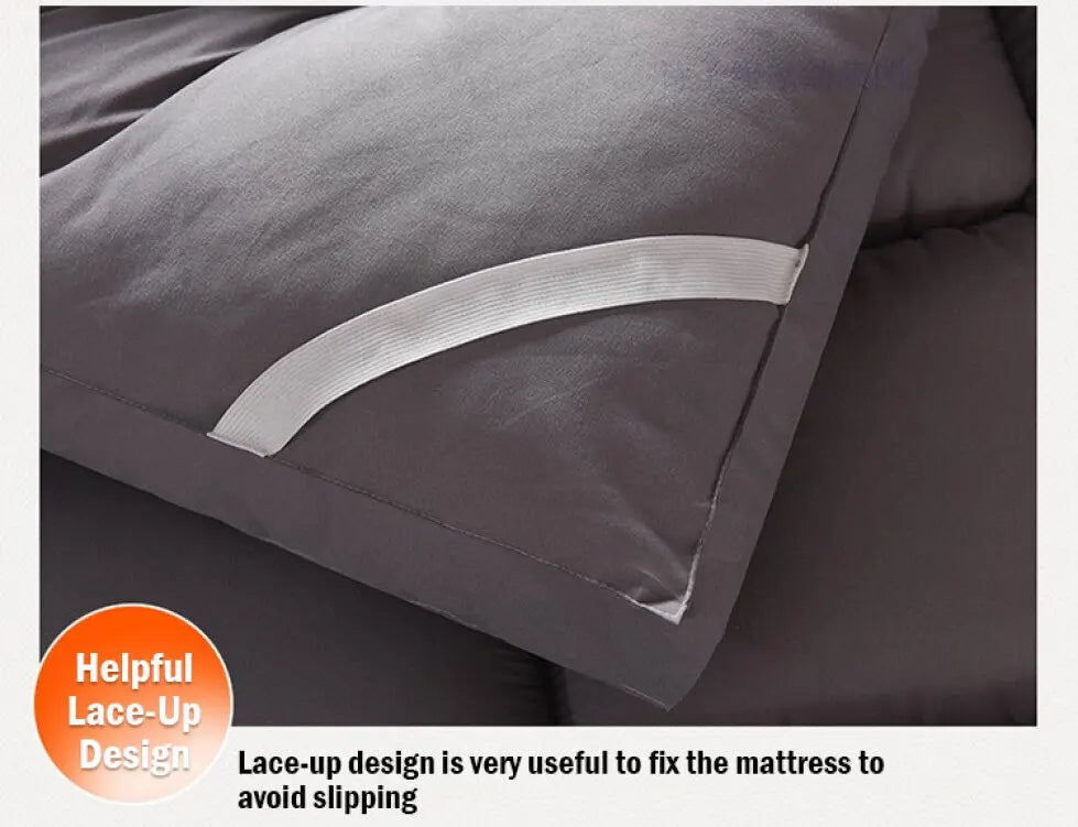 Down soft mattress five-star hotel three-dimensional thickened 10cm mattress student dormitory 0.9m/1.2m soft cushion quilt