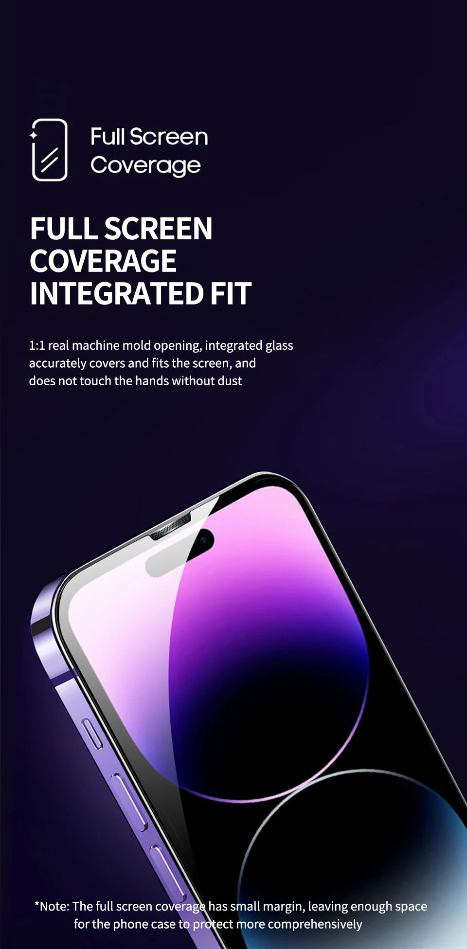 Premium Tempered Glass For iPhone 12 13 14 Pro Max Screen Protector Glass 14 Plus Full Cover With Automatic installer