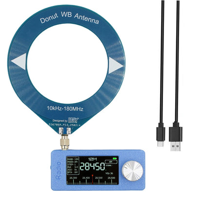 SI4732 0.5-108mhz Portable Radio 1.9inch IPS Screen Pocket Mini Radio LSB USB AM FM FM/AM Radio HF SW MW VHF Radio