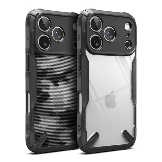 Ringke Fusion-X Compatible with iPhone 17 Pro Case Hard Back Shockproof Soft TPU Frame protector for iphone Cover