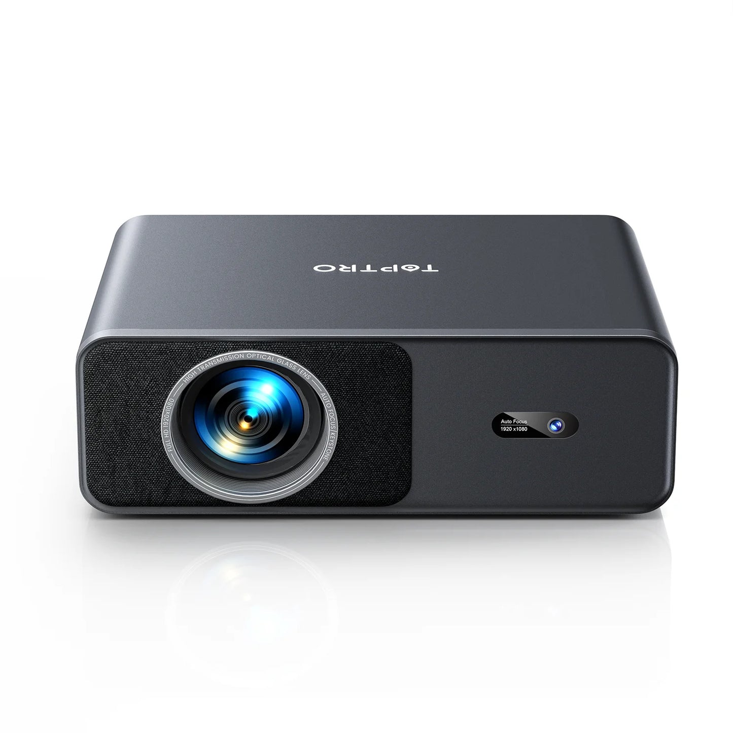 TOPTRO A1 4K Projector Official Netflix 1000ANSI Native 1080P Auto Focus & Keystone 38000 lumens BT5.2 WIFI6 Smart Home Theater