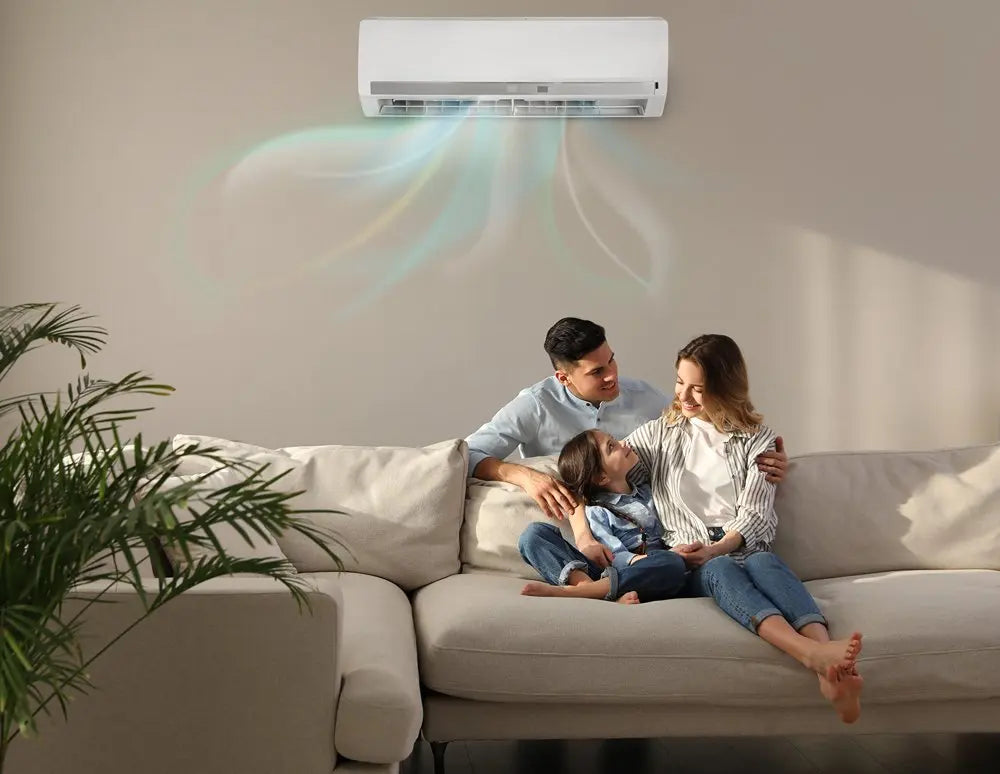 For 9600 BTU Split AC 3 Star Standard Series R32 Refrigerant New Household Use Energy Saving