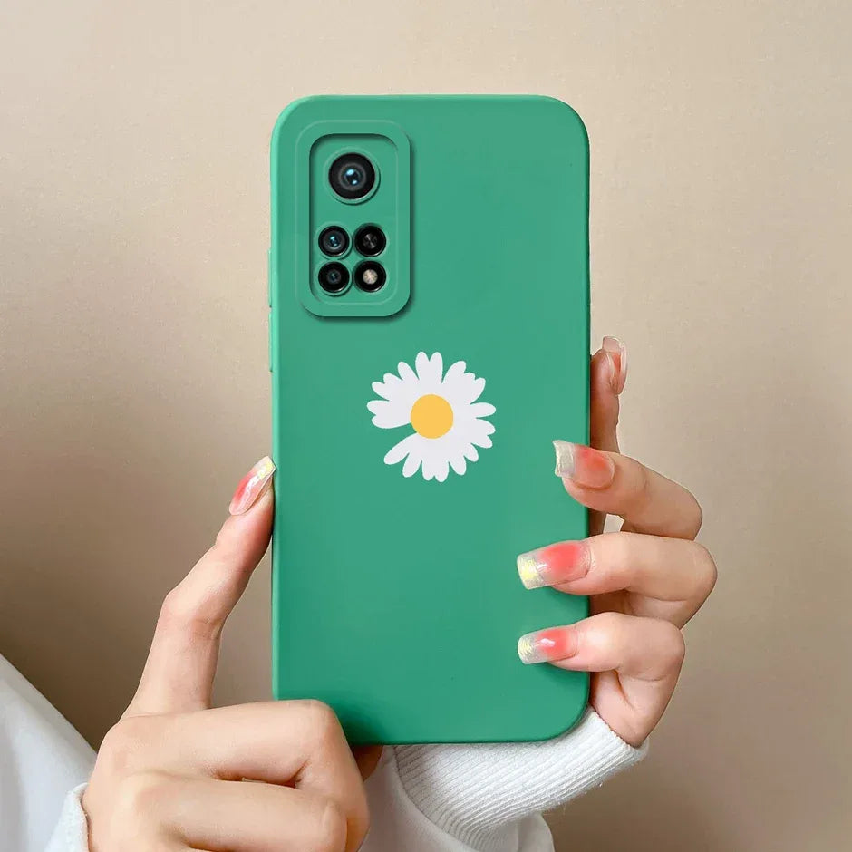 For Xiaomi Mi 10T 5G Phone Case Matte Liquid Silicone Shell For Xiaomi Mi 10T Pro 5G Cute Cat Cartoons Ultrathin Fashion Fundas