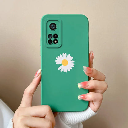 For Xiaomi Mi 10T 5G Phone Case Matte Liquid Silicone Shell For Xiaomi Mi 10T Pro 5G Cute Cat Cartoons Ultrathin Fashion Fundas