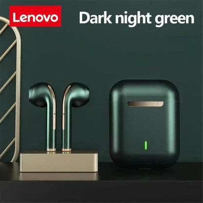 Lenovo Wireless Earphones, HiFi in-Ear Stereo with Microphone, Waterproof, Bluetooth, Touch Control, Noise Cancellation