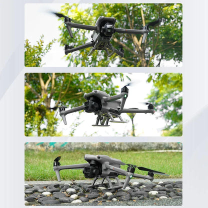 BRDRC Landing Gear for DJI Air 3/Air 3S Foldable Extension Support Legs Dorne Heighten Bracket Protector Feet Stand Accessories