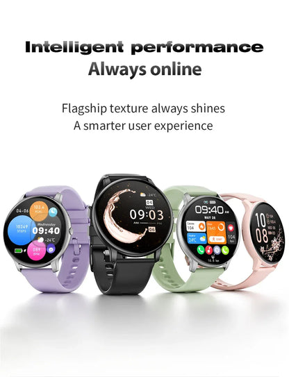 LIGE Smart Watch Women 1.39'' Full Touch Screen Custom Dials Wristwatch Bluetooth Call Blood Oxygen Monitor Sport Smartwatch Men