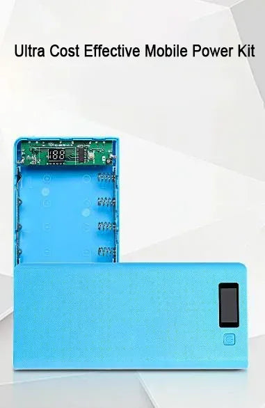 Dual USB Power Bank Battery Box Case 8*18650 LED DIY Shell Case Charging Storage Battery Holder Mobile Phone Charger For Xiaomi