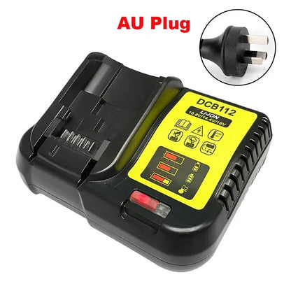 NEW Upgraded DCB112 Battery Charger For Dewalt 10.8V 12V 14.4V 18V 20V DCB206 DCB205 DCB204 DCB203 DCB120,DCB107 DCB115 DCB105
