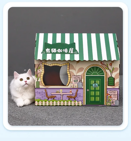 Cat litter, cat scratch board, integrated sofa, anti cat scratch box, cardboard box, house, cat toy, cat supplies