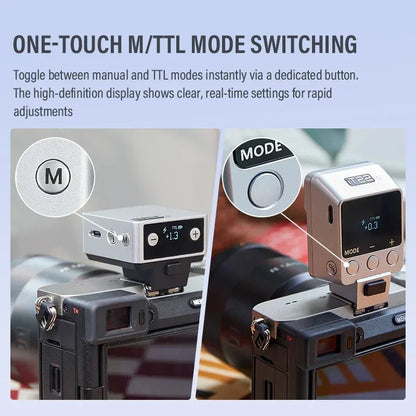 Godox iT20 iT22 C/N/S/F  HSS TTL 2.4G Wireless Touchscreen Pocket Flash for Canon Sony Nikon Olympus Fujifilm