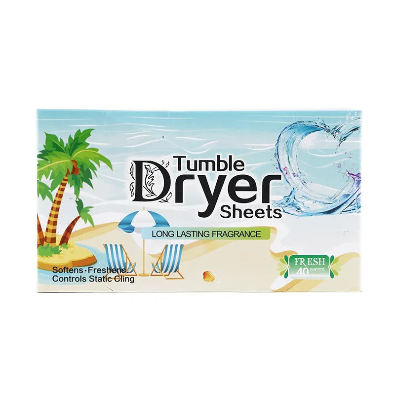 Dryer Sheets Bulk Natural Fabric Softener Sheets Plant Lavender Laundry Softener Naturally Removes Static Cling Drying Machine