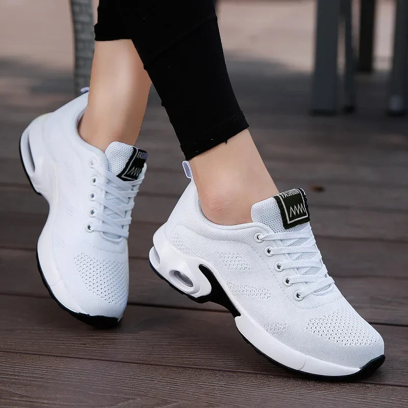 MAEDEF New Fashion Ladies Casual Shoes Summer Light Mesh Breathable Shoes Women's Sports Shoes Outdoor Anti-slip Training Shoes