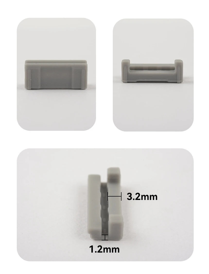 Geon × Nuxros Keysnap PCBsnap Goju Mechanical Keyboard O-ring Structure Silicone FKM Modifications Keyboard Gasket 4 Pcs