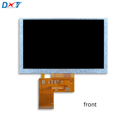 5.0 inch LCD display 800*480 40pin RGB TTL 5 inch high brightness screen TFT ST7262