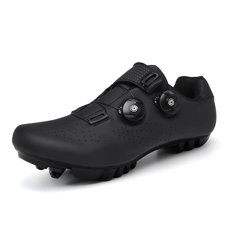 Professional Mountain Bike Cycling Shoes MTB Flat Cleat SPD Shoes Outdoor Self-Locking Big Size 47 Racing Bicycle Sneakers Men