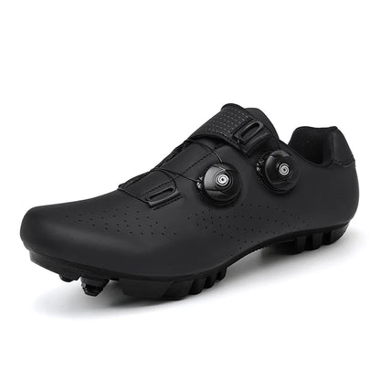 Professional Mountain Bike Cycling Shoes MTB Flat Cleat SPD Shoes Outdoor Self-Locking Big Size 47 Racing Bicycle Sneakers Men