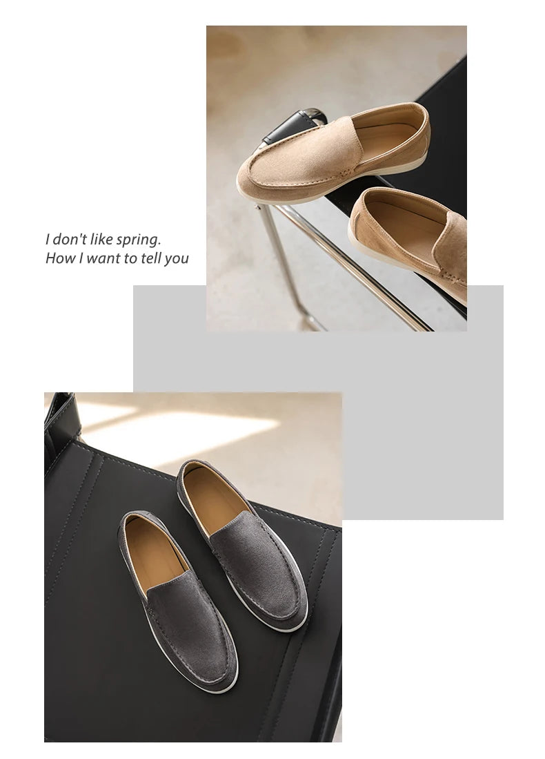 2025 Men's multi-color loafers A pedal leisure business shoes Doug shoes