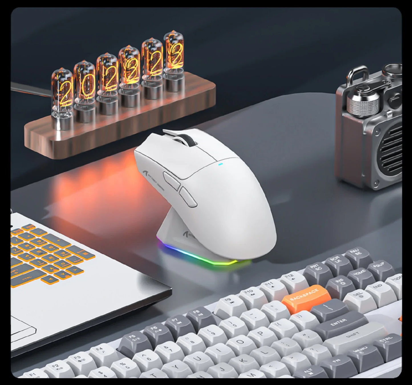 ATTACK SHARK X11 Wireless Gaming Mouse PAW3311 Sensor 22000DPI 3 Modes Wired 2.4G BT 280mAh Rechargeable Mouse