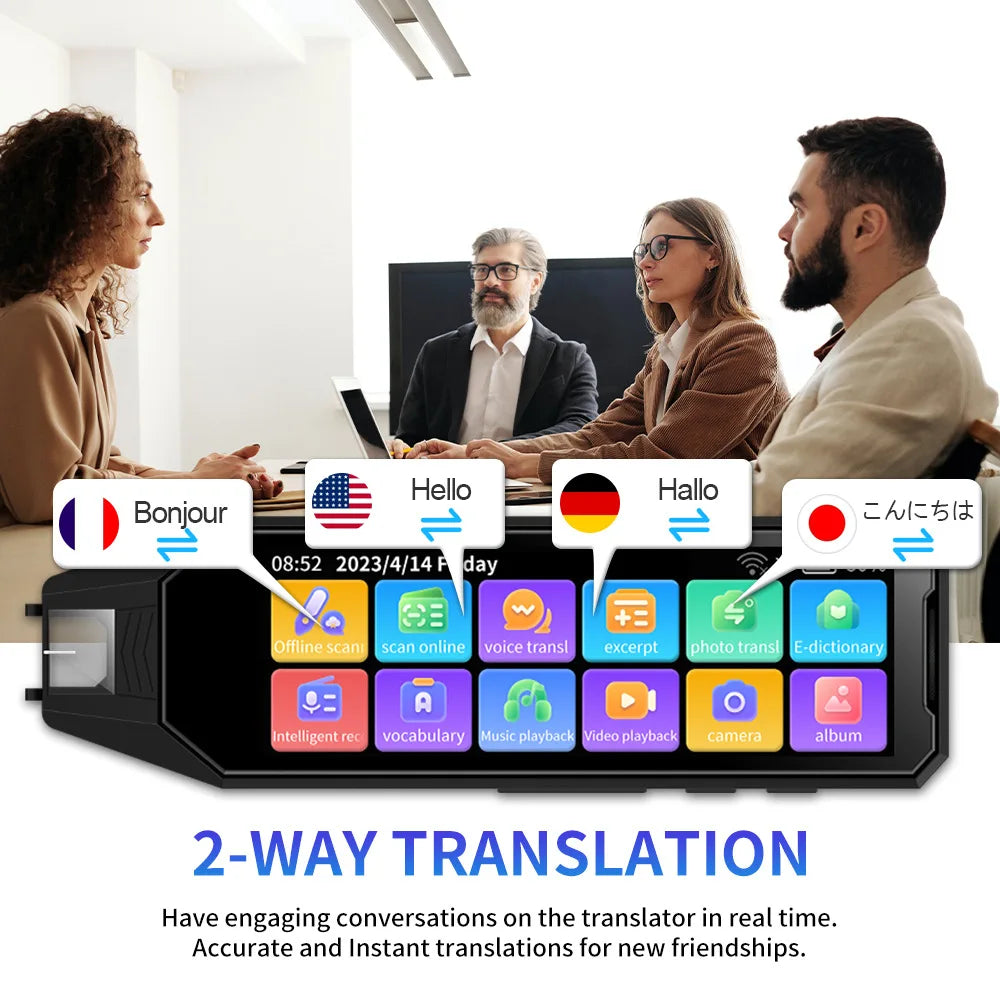 New style MD09 Intelligent Translation pen voice converter  offline scanning translation pen Business travel  dictionary pen