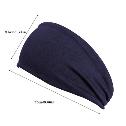 Sports Headbands Unisex Running Fitness Sweatband Forehead Sweatband For Men Women Solid Jogging Fitness Cycling Basketball