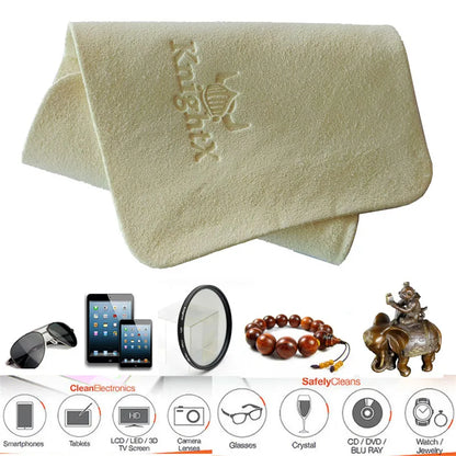 KnightX High quality Glasses Cleaner  Microfiber Glasses Cleaning Cloth For Lens Phone Screen Cleaning Wipes
