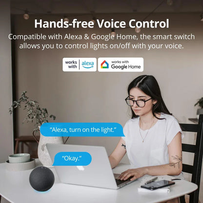 SONOFF TX US Wall Smart Switch 433Mhz RF Remote Control Wi-Fi Touch Switch via eWeLink APP Works With Alexa Google Home