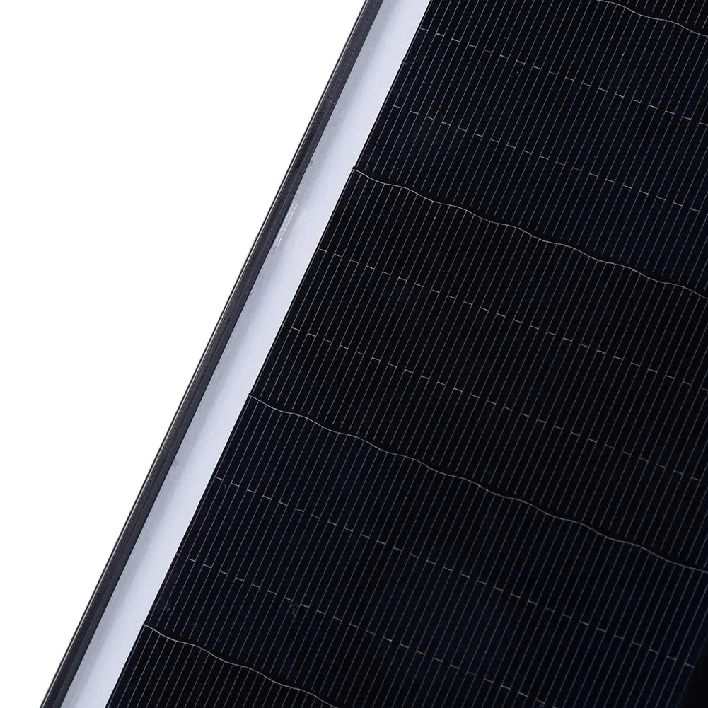 6W 5V Solar Panel Charger Shingled Solar Panel 24% Efficiency Micro USB & USB-C Port Solar Cell Panel for Phone iPad Outdoor Use