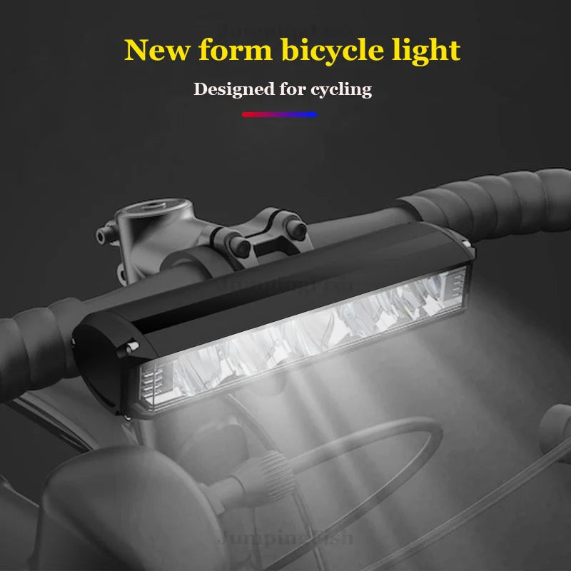 Bicycle Light Front 5200LM LED Light for Bicycle 8000mAh Mountain Cycle Headlight Lamp MTB Bike Light USB Flashlight Super Brigh