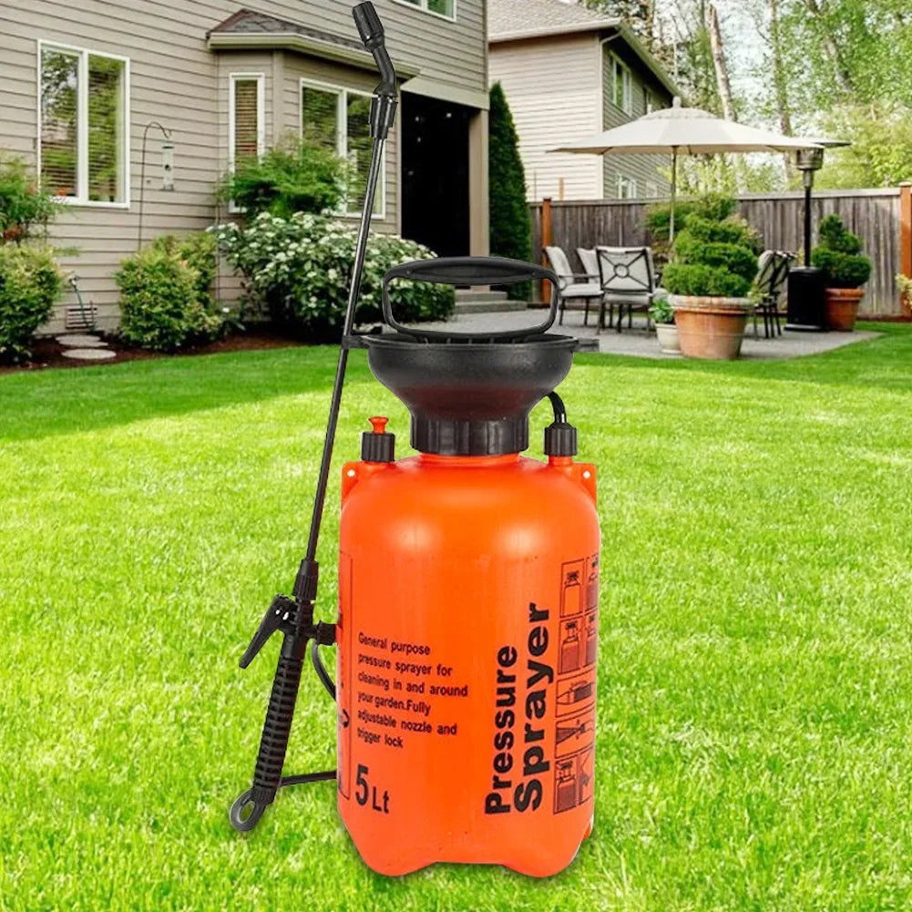 2/3/5L Garden Sprayer Water Pump Pressure Sprayer Adjustable Strap Plant Spray Bottle Lawn Agriculture Gardening Irrigation Tool