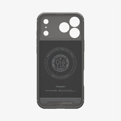 Spigen Rugged Armor MagFit for For Magsafe For iPhone 17 Pro Max 17 Air Magnetic Case Wireless Charging Shockproof Matte Cover