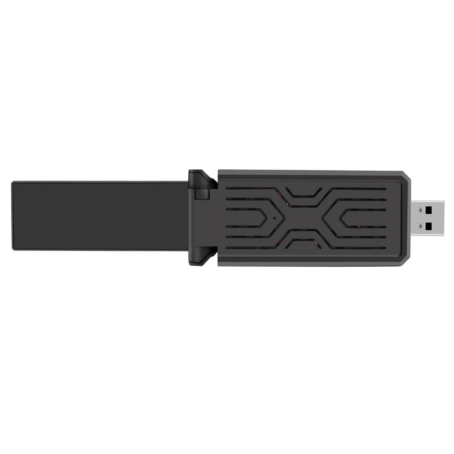 Wifi 6 USB Dual Band Wireless Network Card 1800Mbps 2.4GHZ with Antenna USB3.0 Wireless Adapter for Laptop Desktop Computer