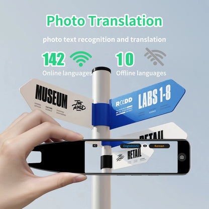 Scan Translator Pen, Dyslexia Tools, Language Translator Device, Text to Speech Reading Pen , 142 Online/10 Offline Languages