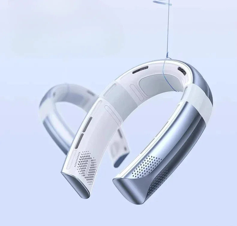New hanging neck refrigeration mini air conditioner portable portable small electric fan lazy long battery life wearable