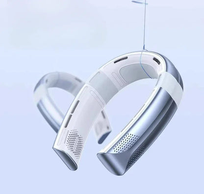 New hanging neck refrigeration mini air conditioner portable portable small electric fan lazy long battery life wearable