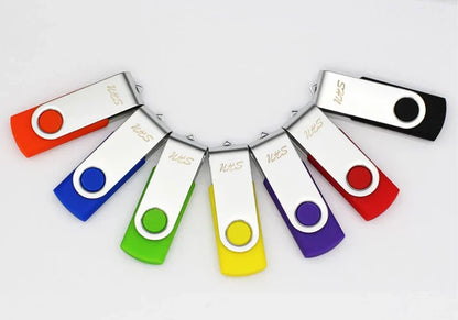 Usb Flash Drive Wholesale Custom LOGO Gift Thumb Colorful Metal Flash Drive Pendrive USB 2.0 3.0 1GB 2GB 4GB 8GB 16GB 32GB 64GB