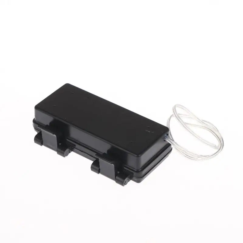 1Pcs 2 Sections AA Battery Holder 3V No.5 Waterproof And Dustproof Battery Cartridge With ON-OFF DIY Accessories