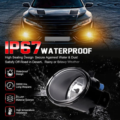 Fog Lights for Nissan X-trail T32 X trail Rogue 2014-2016 Headlight LED Fog Light Switch Harness Cover Grill Fog Lamp Assembly