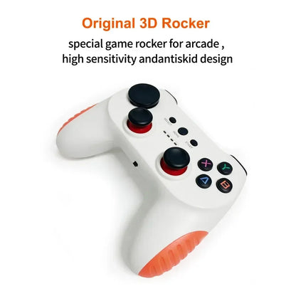 2026 New X10 PRO GameStick 128G 4K Video Game Console 3D Games Built-In 50K Games 40+ Emulators Retro Games Dual 2.4G Controller