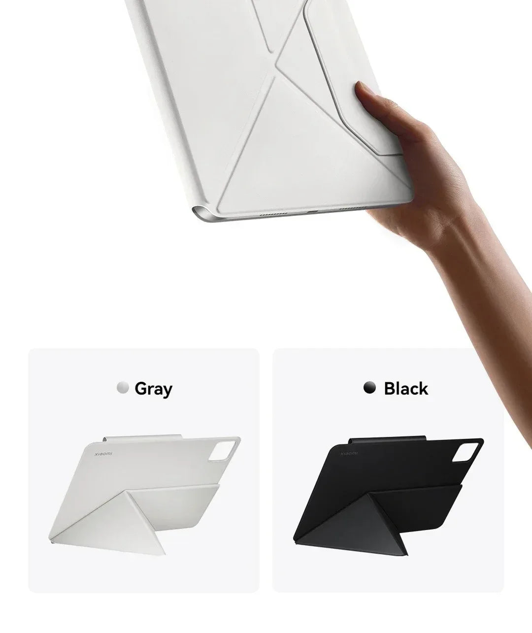 Original Xiaomi Pad 7 / Pad 7 Pro Magnetic Case 11.2" Double sided Protective Shell Smart Wake-up PU Material Bracket Black
