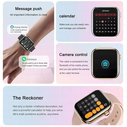 New 2026 Original For Apple Watch X 10 Smart Watch Men Body Temperature Bluetooth Call NFC GPS Sports Women SmartWatch for Apple