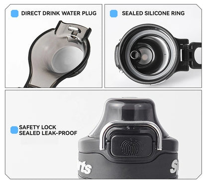 1L Sports Bottle Tritan Drinking Plastic Water Jug Fitness Bicycle Climbing Outdoor Bottle Water Cup
